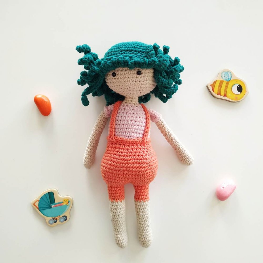 athena amigurumi doll free crochet pattern