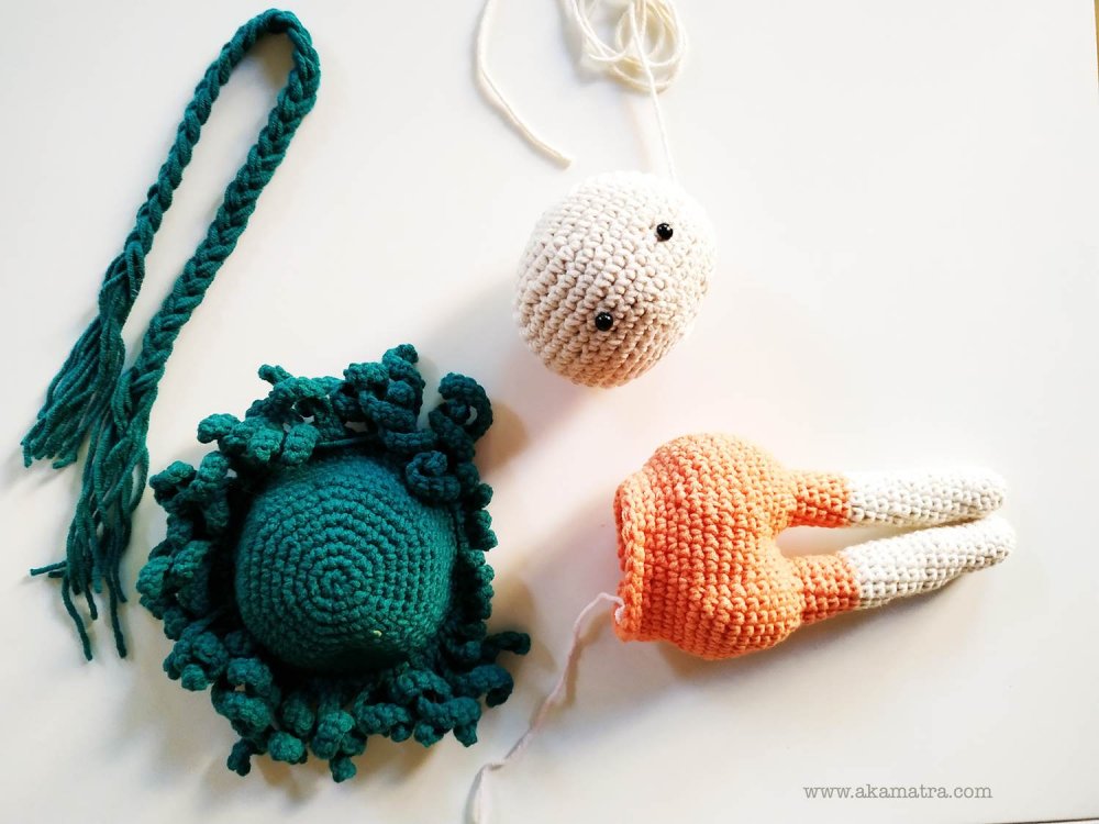 athena amigurumi doll free crochet pattern 3