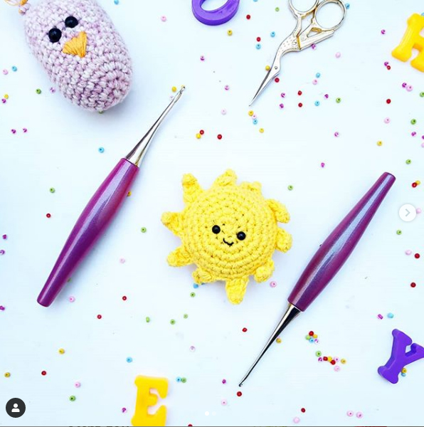 sun amigurumi pattern