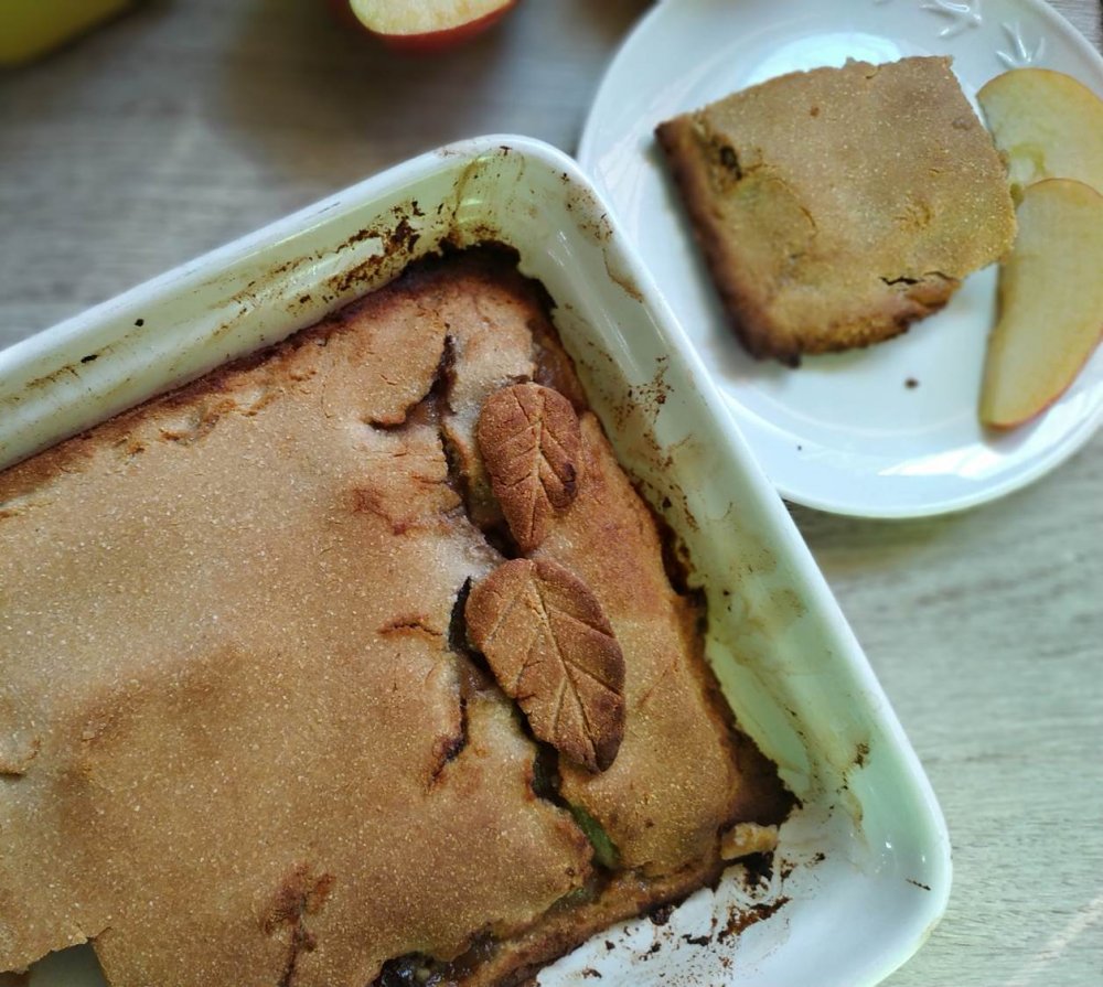 amaranth flour sugar free apple pie