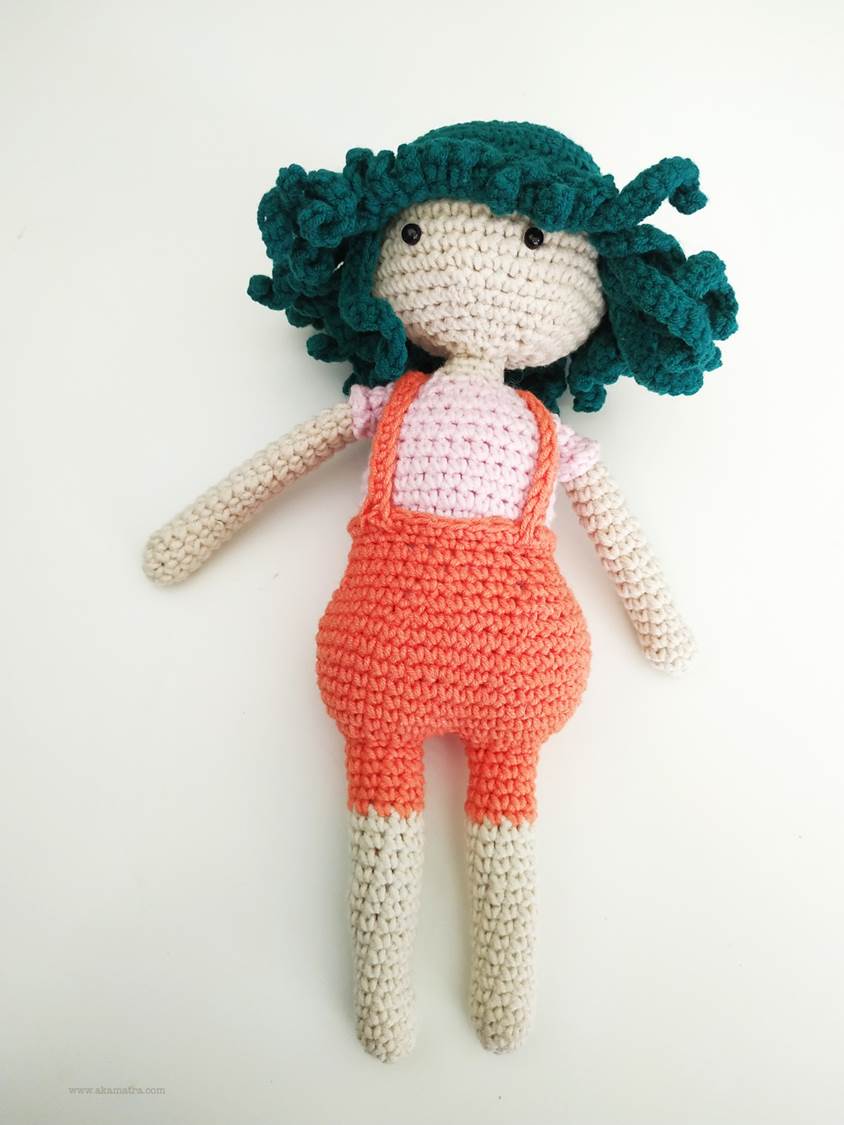 athena amigurumi doll free pattern