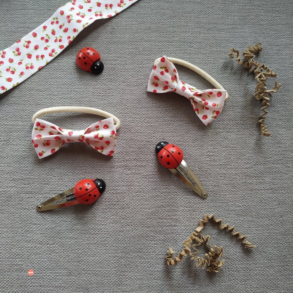 DIY bow hair ties1