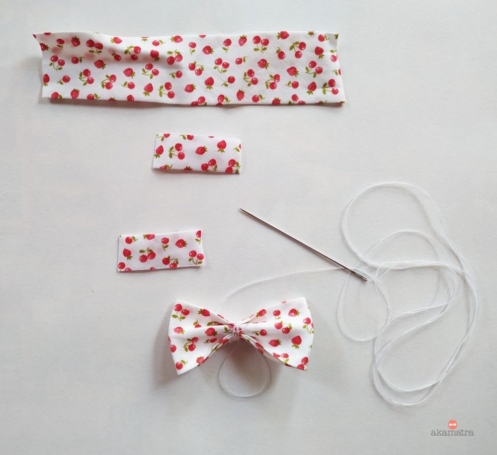 DIY bow hair ties11
