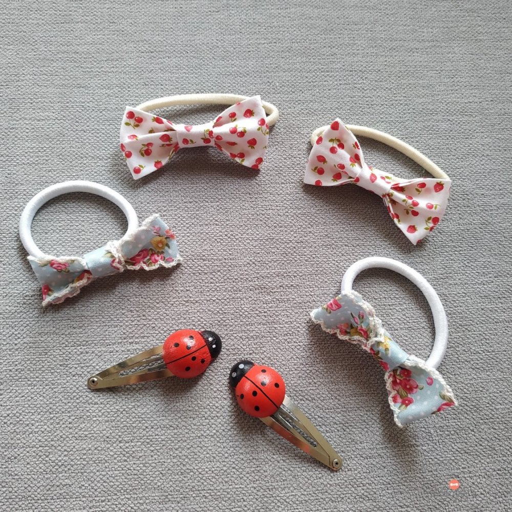 DIY bow hair ties4