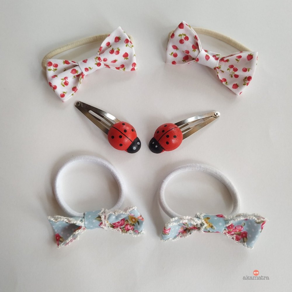 DIY bow hair ties5