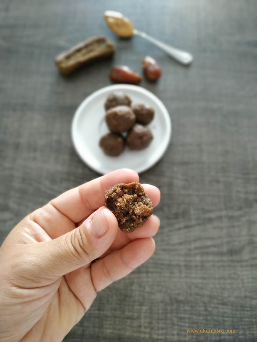 sugar free vegan carob bites 1