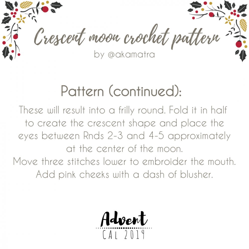 crescent moon pattern instagram 4