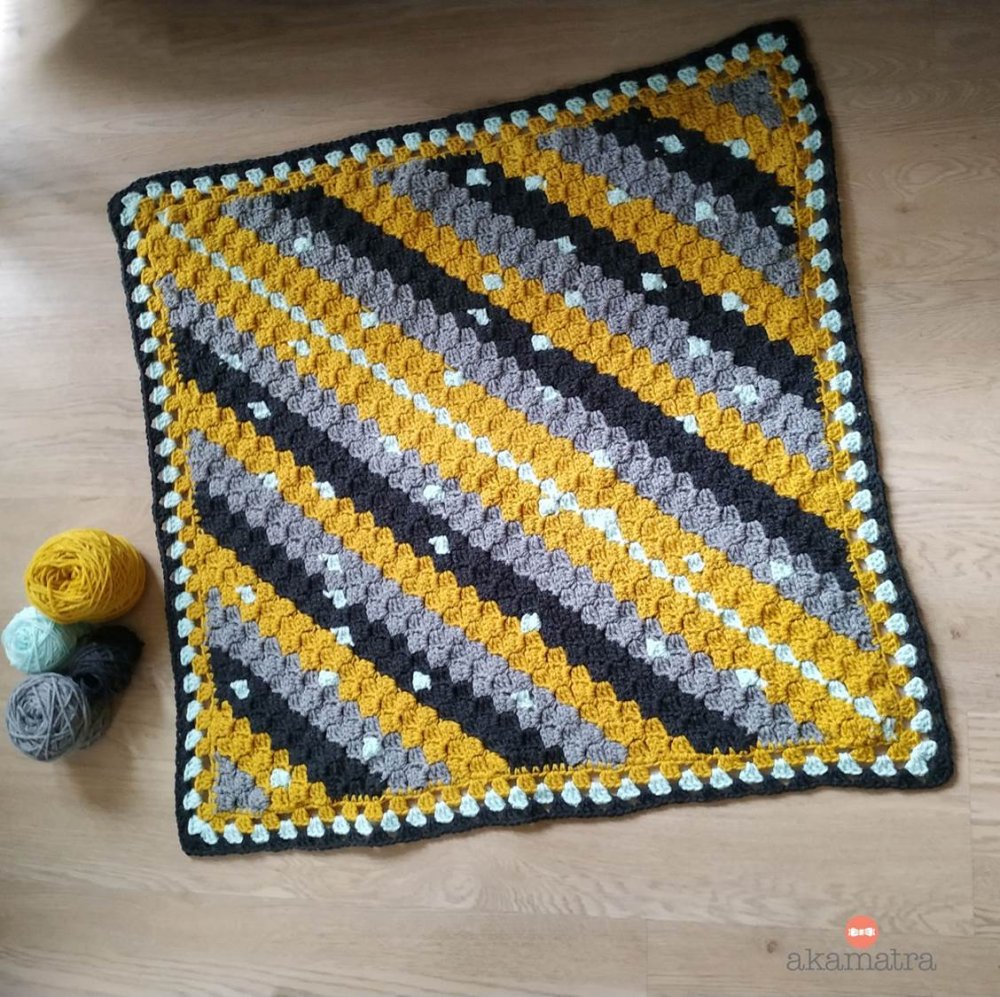 october sky baby blanket crochet pattern 6