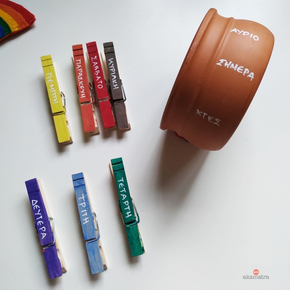DIY Waldorf perpetual calendar Akamatra
