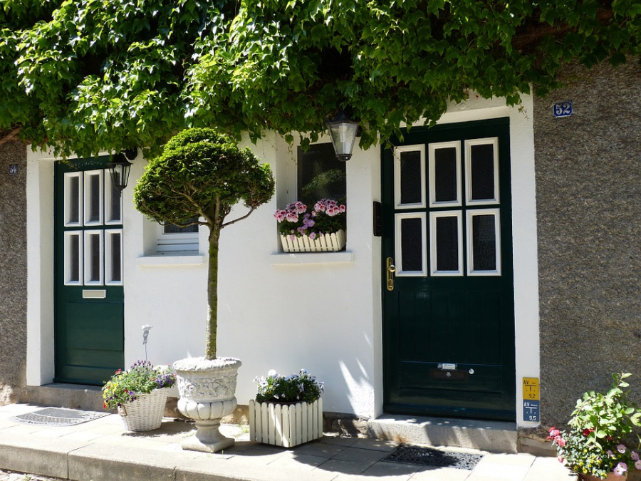 Door, Input, Front Door, House Entrance, Wood, Eat