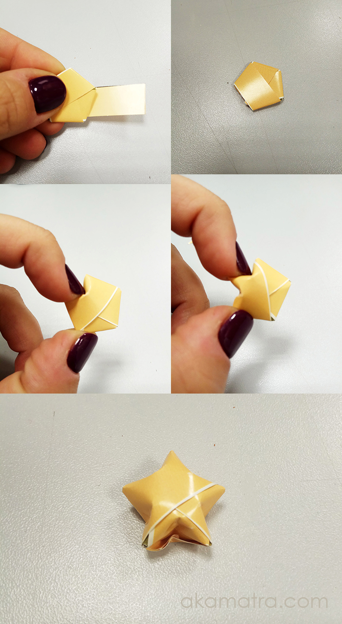 how to make 3d paper origami stars  paper stars / art and craft / easy  craft ideas / 3d paper stars 