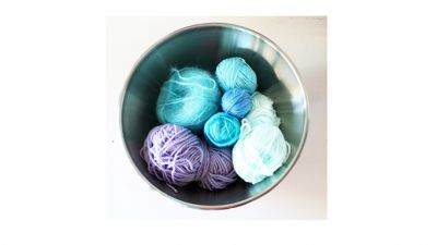 Scrap yarn color selection guide and cheat sheet.