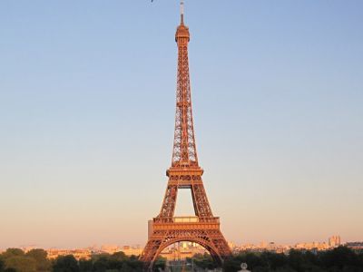 The places with the best view to the Eiffel tower in Paris.