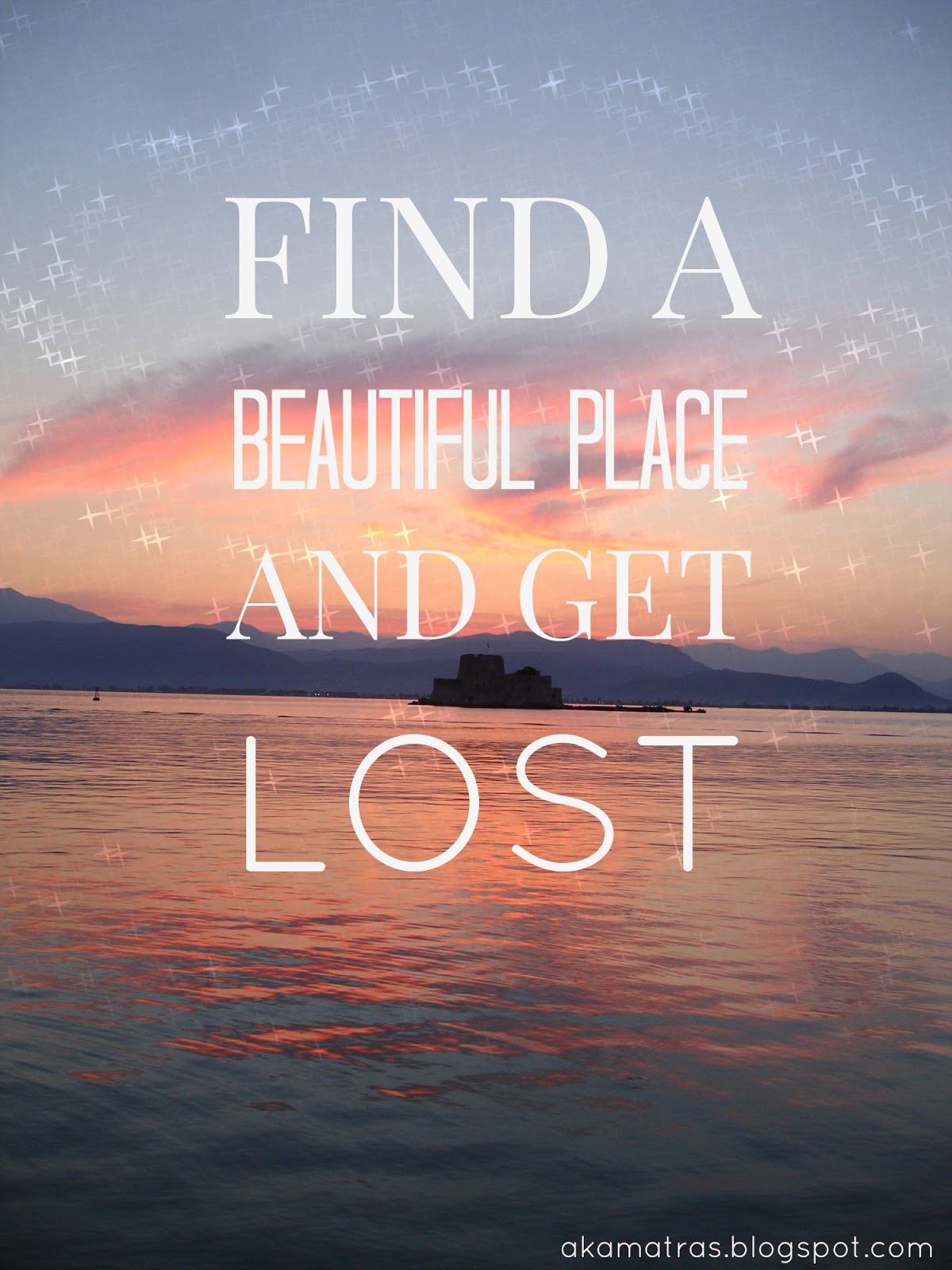 Relax and get lost!
