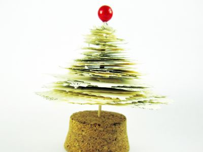 Christmas Paper Tree DIY