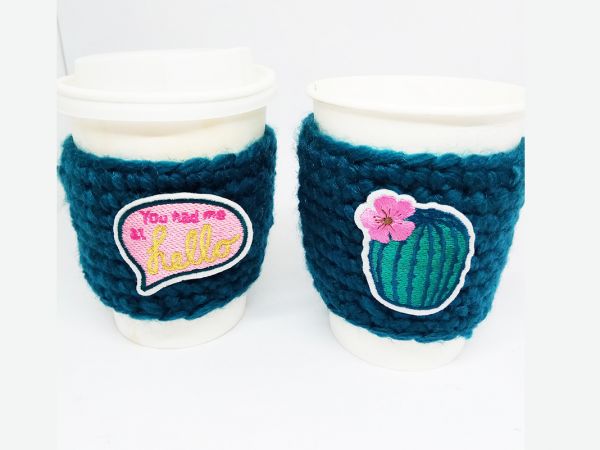travel cup cozy crochet pattern